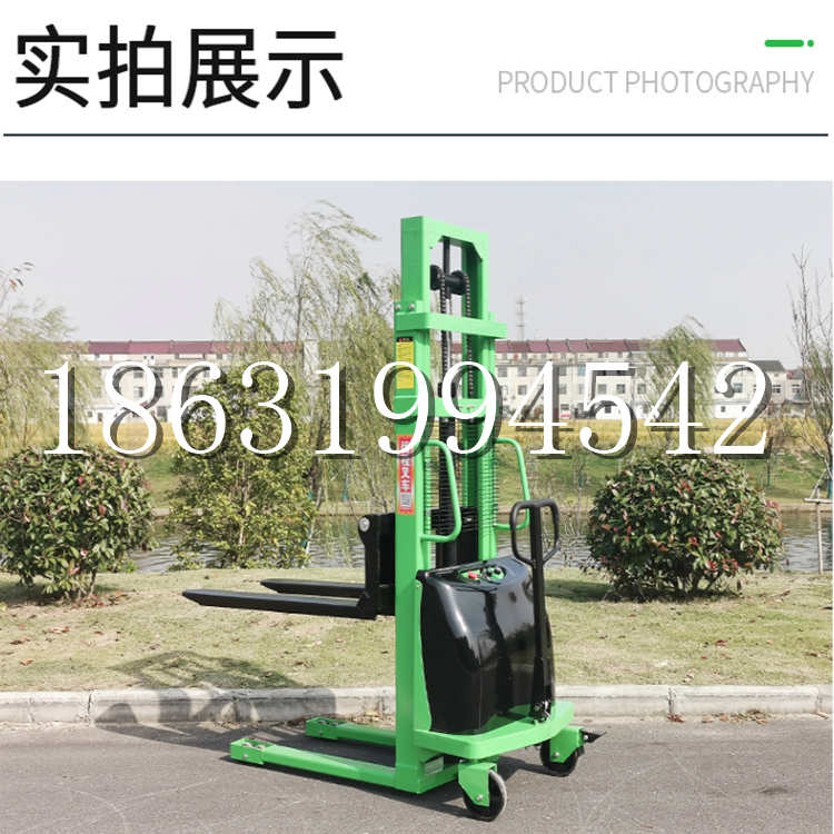 顺德区电动叉车堆高车液压铲车电瓶1吨2吨站驾步行式小型全自动叉车